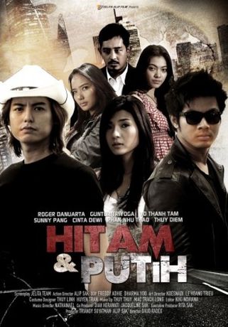 poster hitam dan putih