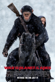 poster war for the plante of the apes