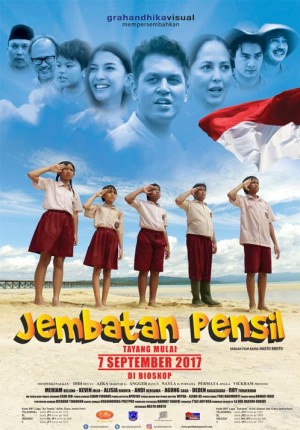 poster film jembatan pensil